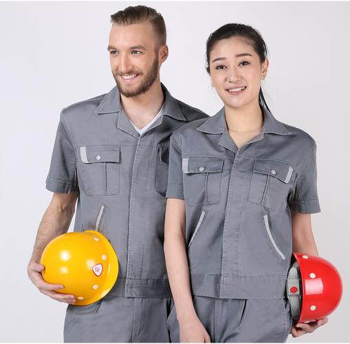夏日工装新选择 弯月亮纯棉工作服套装，清爽一夏